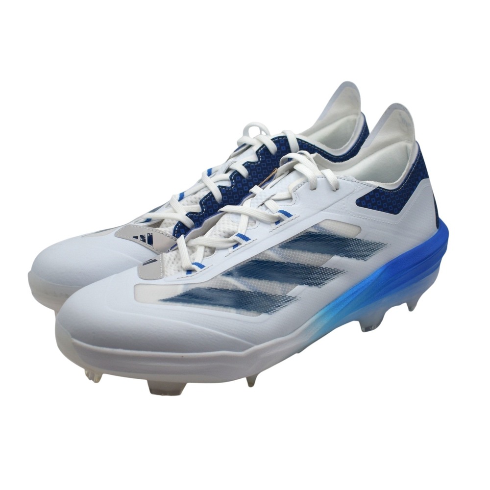 Adidas Adizero Impact TPU Warp Speed Baseball Cleats Mens 14 White NEW JI1466